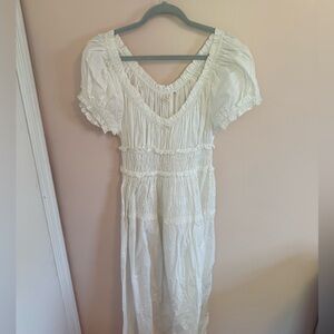 NWT Doen Leanne in Salt (White)